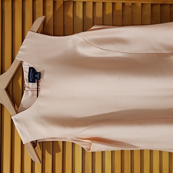 Ann Taylor Silk Petite Peach Dress Suit - Picture 14 of 16